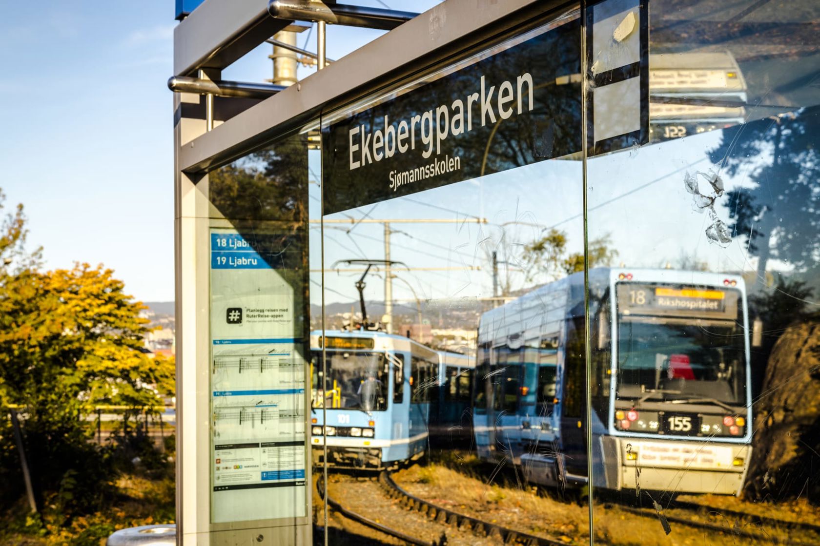 Vedlikeholdsarbeidet vil foregå i mellom Ekebergparken holdeplass og Geitabru i Gamlebyen.